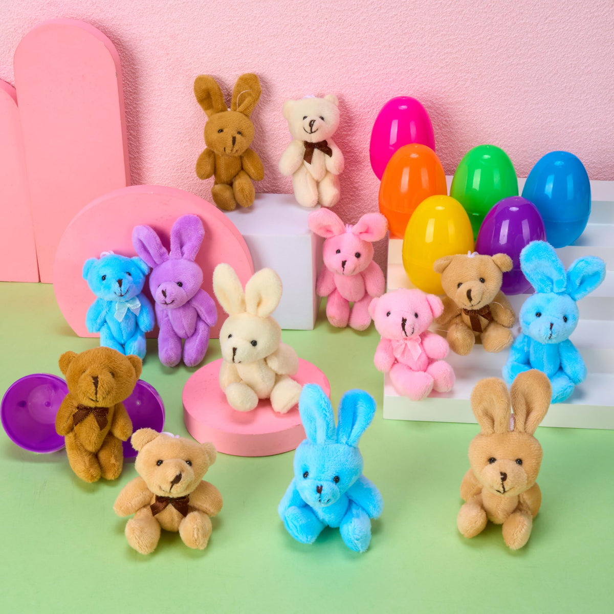 JOYIN plush-filled eggs make a charming Easter gift for kids.