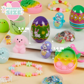 JOYIN Easter eggs featuring spring rainbows add bright celebration vibes