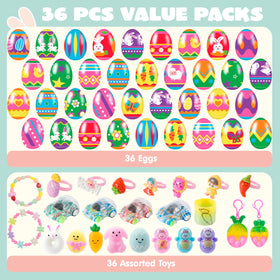 JOYIN Easter eggs with tumblers inside, ideal for active play and rewards
