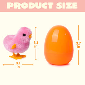 JOYIN wind-up eggs use premium materials for lasting playtime.