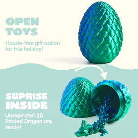 JOYIN Easter eggs with dragon inside, perfect for baskets and seasonal decorations