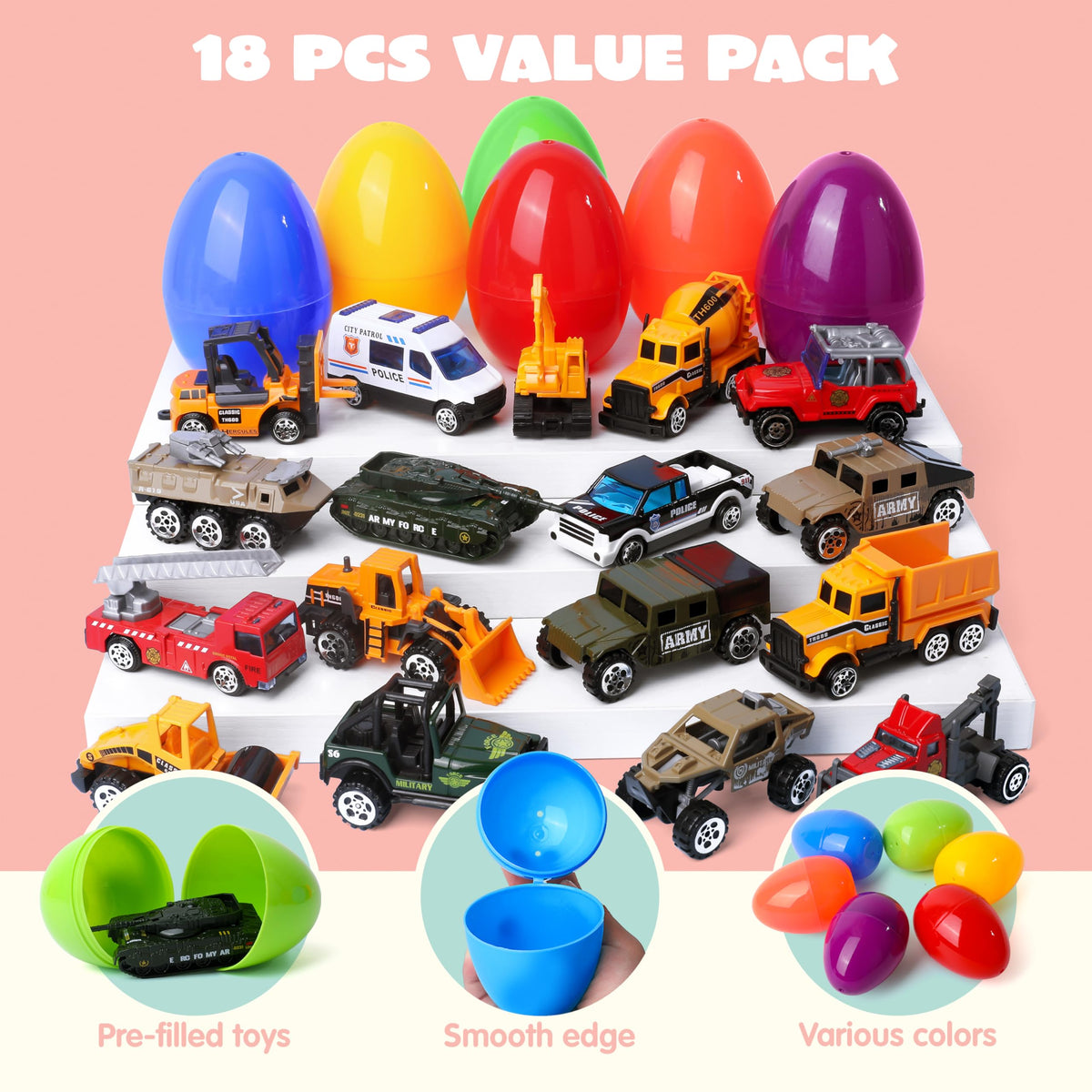 JOYIN Easter gift egg for kids' party favors and baskets.