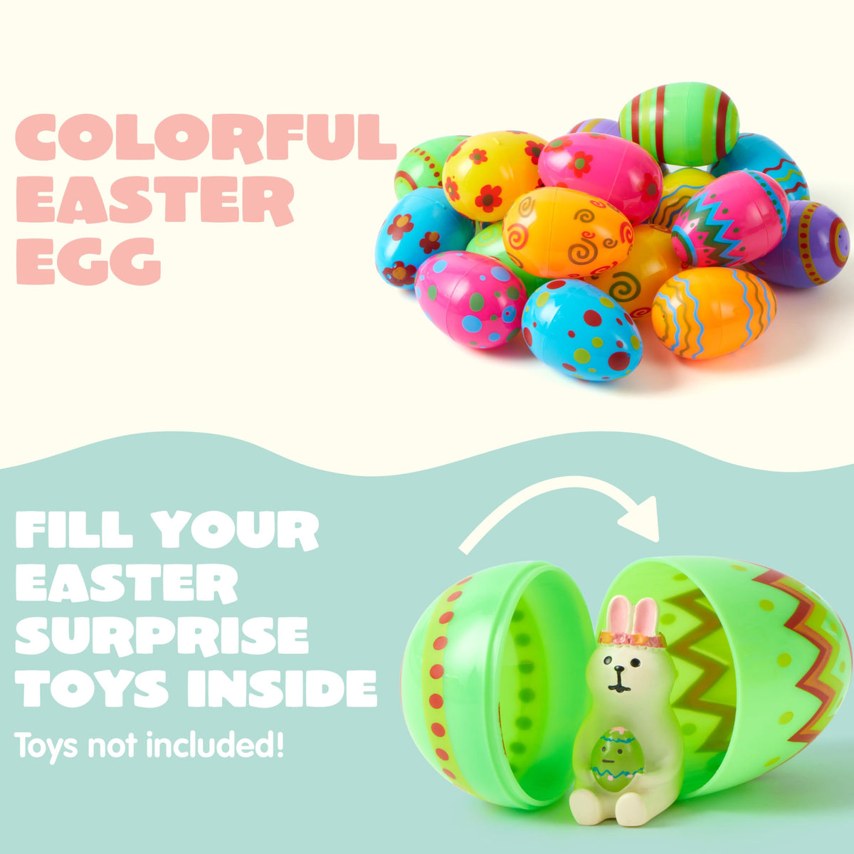 JOYIN Easter eggs perfect for hunts and basket fillers