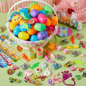 JOYIN Easter party favors set for festive event decorations and gifts.