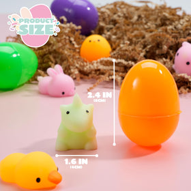 JOYIN grey cat mochi inside egg, playful reward for children