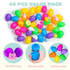 JOYIN green turtle mochi inside egg, tactile sensory toy