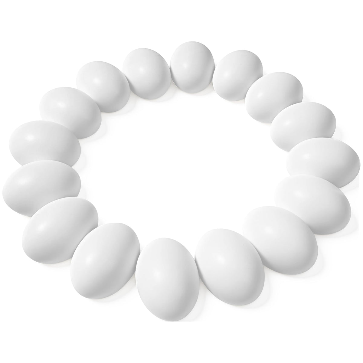 JOYIN Easter wooden egg 36-pack ready for painting and DIY decorating adventures.