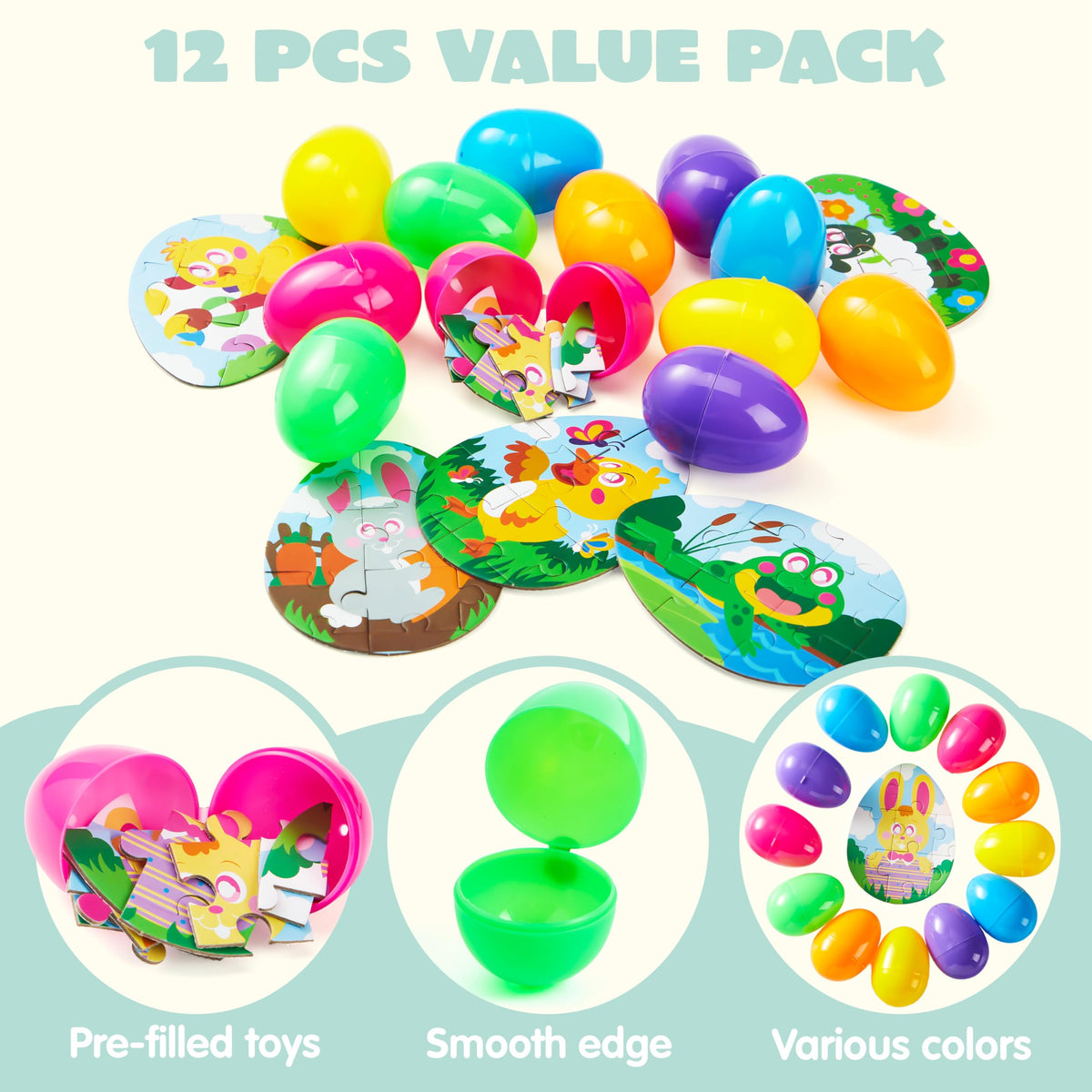 JOYIN easy to use family puzzle suitable for ages and group fun.
