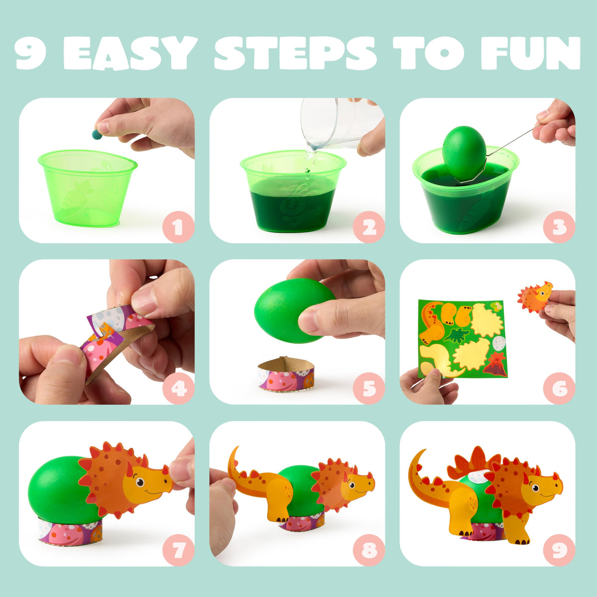 JOYIN egg dye tablets variety enabling rich color options