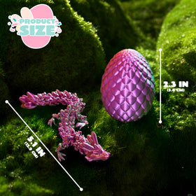 JOYIN 2.36in eggs house real-looking dragons for surprise unboxing