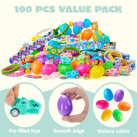 JOYIN eggs feature pull-back cars inside to energize Easter fun