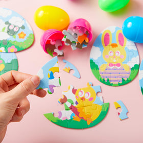 JOYIN egg shaped puzzles designs promote creative play and problem solving.