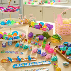 JOYIN eggs with silicone bracelets inside for safe, reusable treasures
