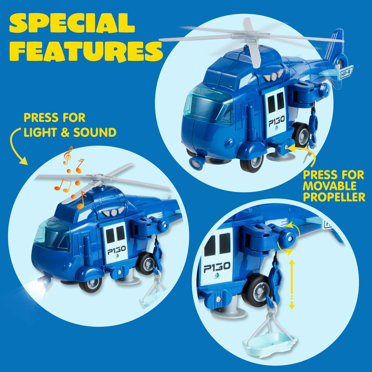 JOYIN playset packaging highlights durable design for busy kids' playtime.