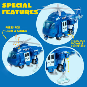 JOYIN playset packaging highlights durable design for busy kids' playtime.