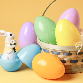 JOYIN 6-inch eggs provide substantial presence without bulk in storage.