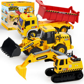 JOYIN excavator 3-in-1 construction toy for engaging sandbox play.