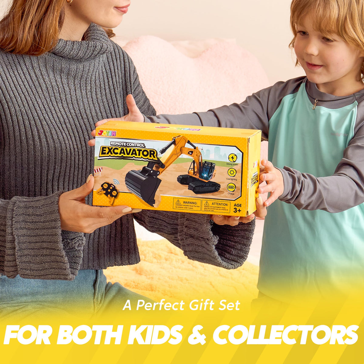JOYIN box includes accessories for a ready-to-play kit.