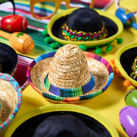 JOYIN fabric sombrero headband serves as a versatile festival accessory.