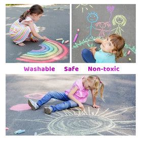 JOYIN chalk storage-friendly giant box keeps 150 pieces organized.