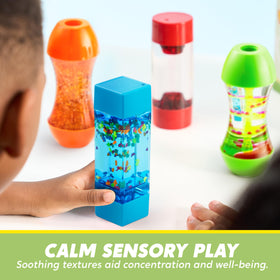 JOYIN fidget tubes provide tactile feedback to aid concentration during quiet time.