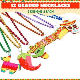 JOYIN fiesta beaded necklaces showcase lively colors for decorations and photos.