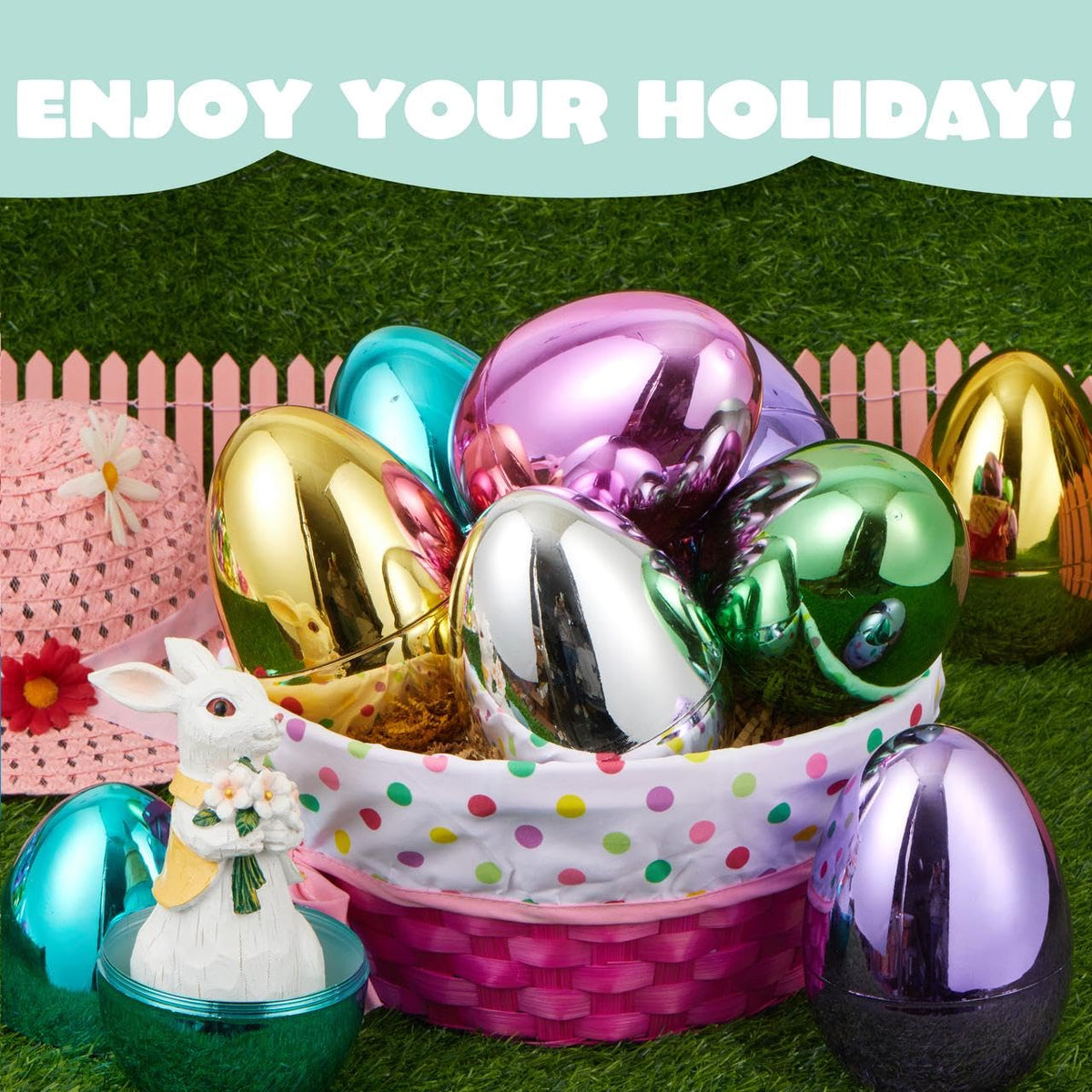 JOYIN fillable eggs for interactive Easter hunts and treats