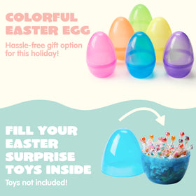 JOYIN filled Easter eggs ready for gifts, favors, and classroom activities.