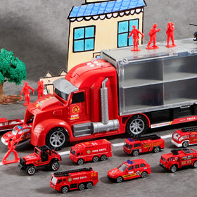JOYIN fire tanker and armored car kit expanding firefighting play options