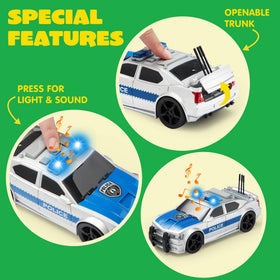JOYIN fire truck side view suitable for rescue play scenarios