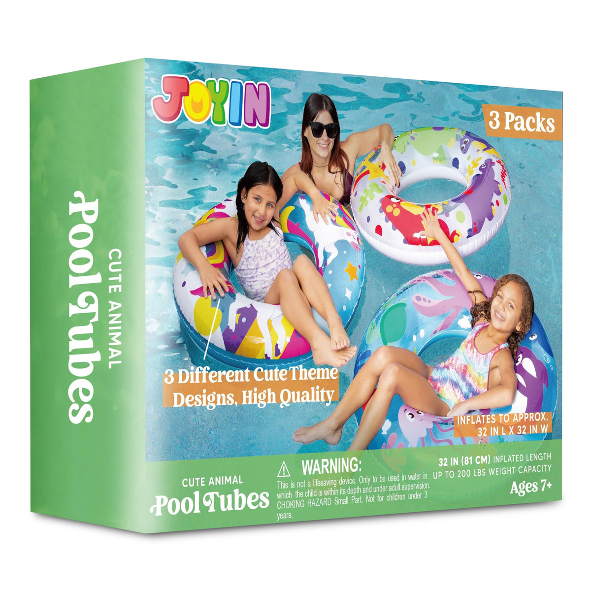 JOYIN durable floats designed for lakes pools and beaches