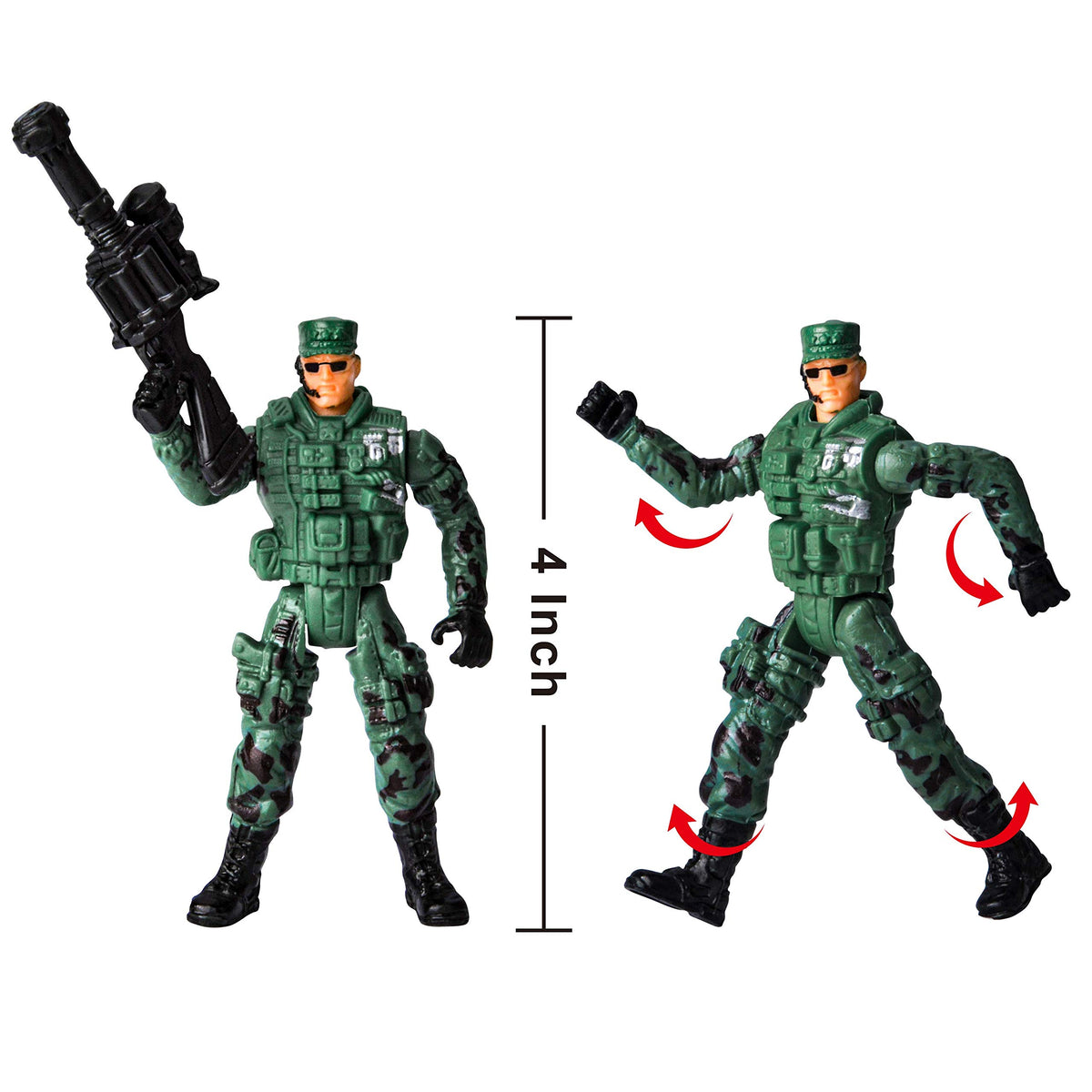 JOYIN friction-powered wheels provide smooth operation during pretend missions