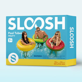 JOYIN Fruit Ring Set in action for summer poolside ambiance and safe floats.