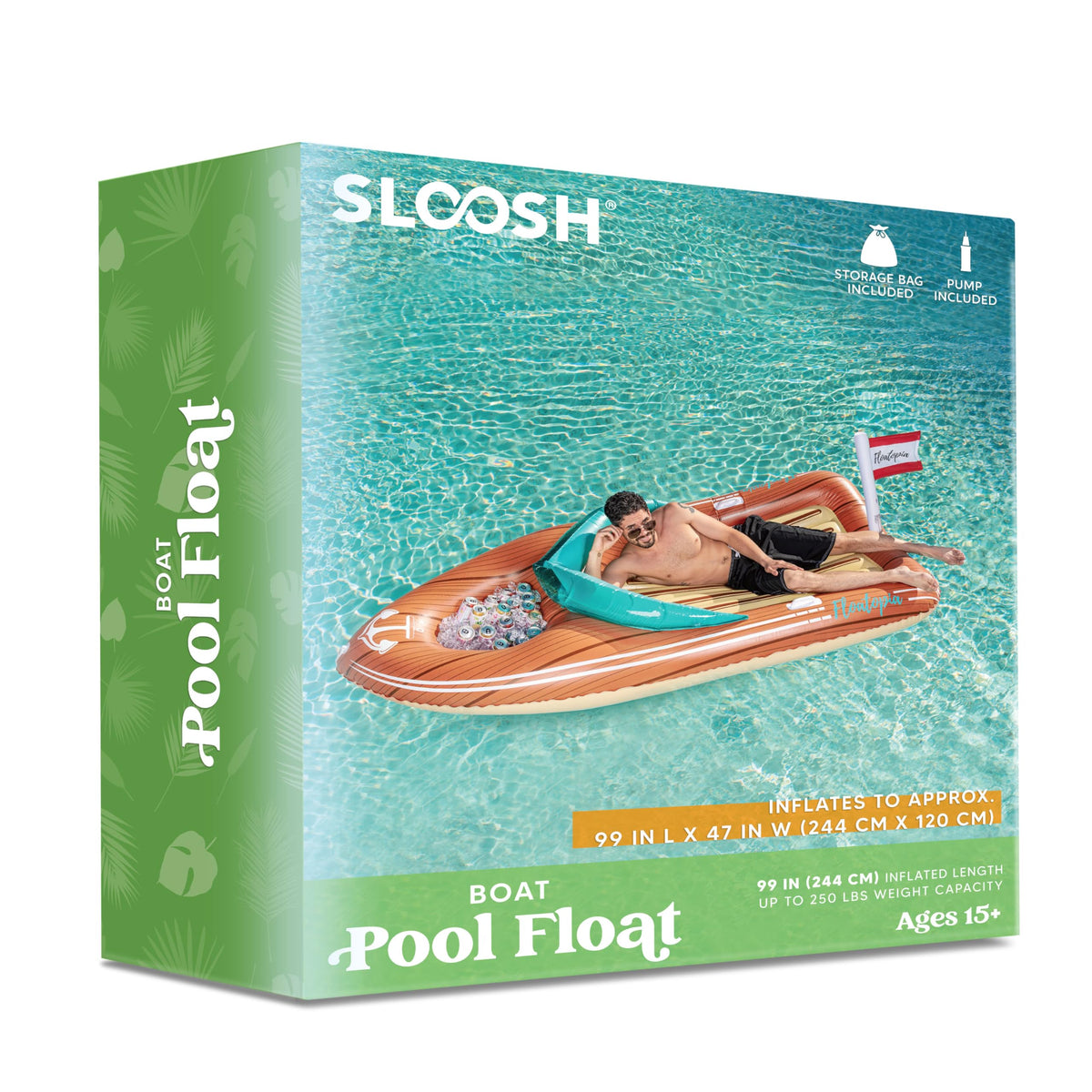 JOYIN Giant Boat Float ideal for pool parties and lake days.