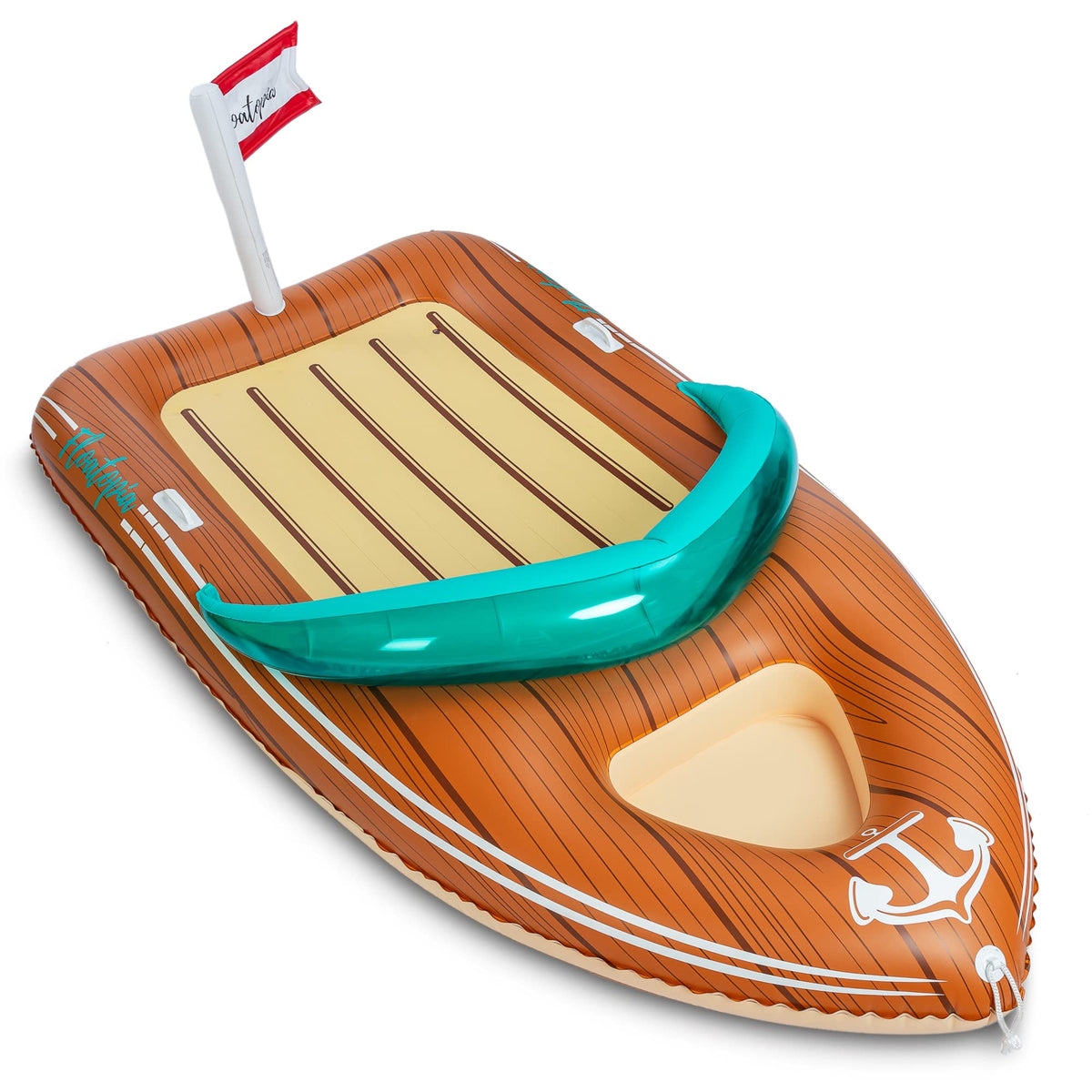 JOYIN Giant Boat Float two-person lounge for relaxed summer fun.