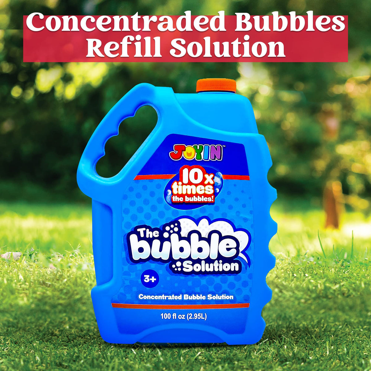 JOYIN giant bubble setup showing impressive outdoor bubble performance.