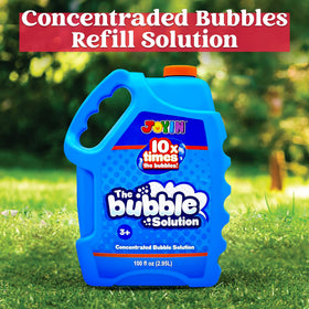 JOYIN giant bubble setup showing impressive outdoor bubble performance.
