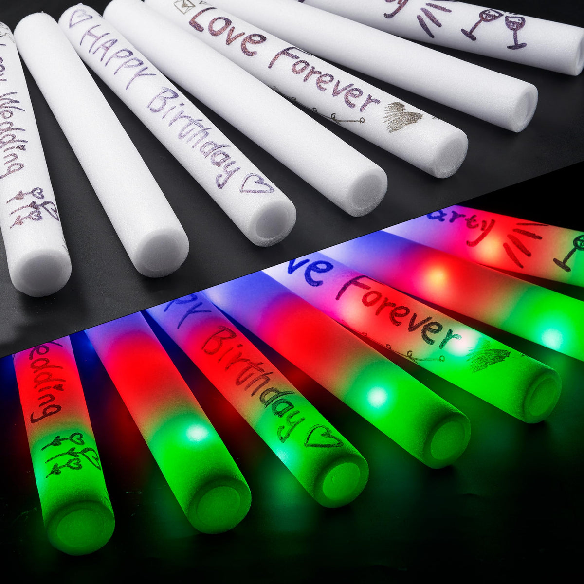 JOYIN glow sticks brighten events like concerts and camping with safe, kid-friendly light