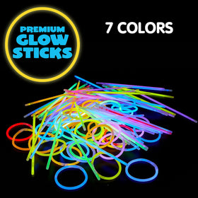 JOYIN glow sticks offer long-lasting glow for evening events and parties.