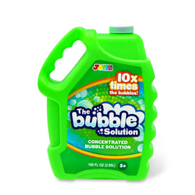 JOYIN green bubble solution bottle for large party refills and giant bubbles.