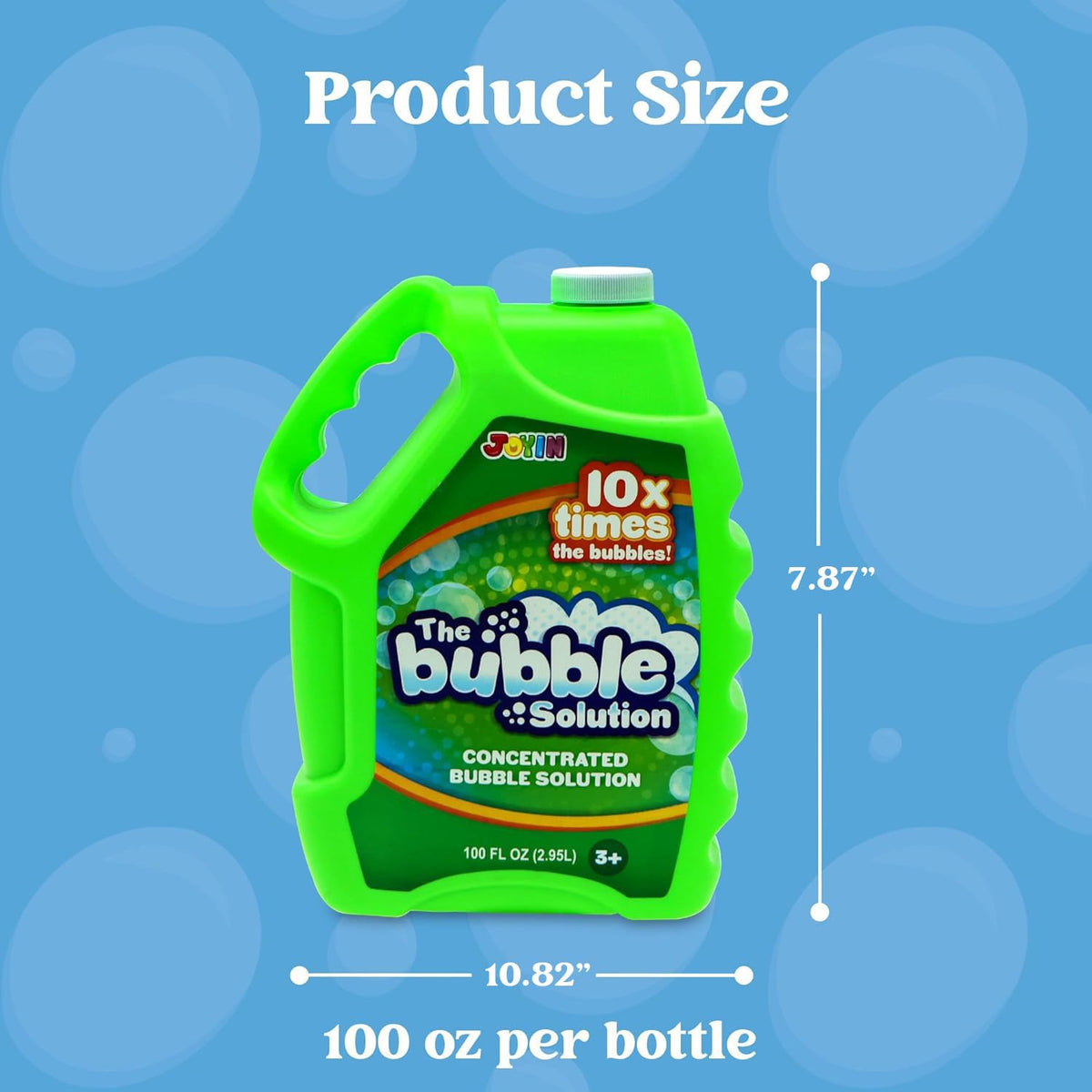 JOYIN kids-safe bubble solution for safe, cheerful playtime.