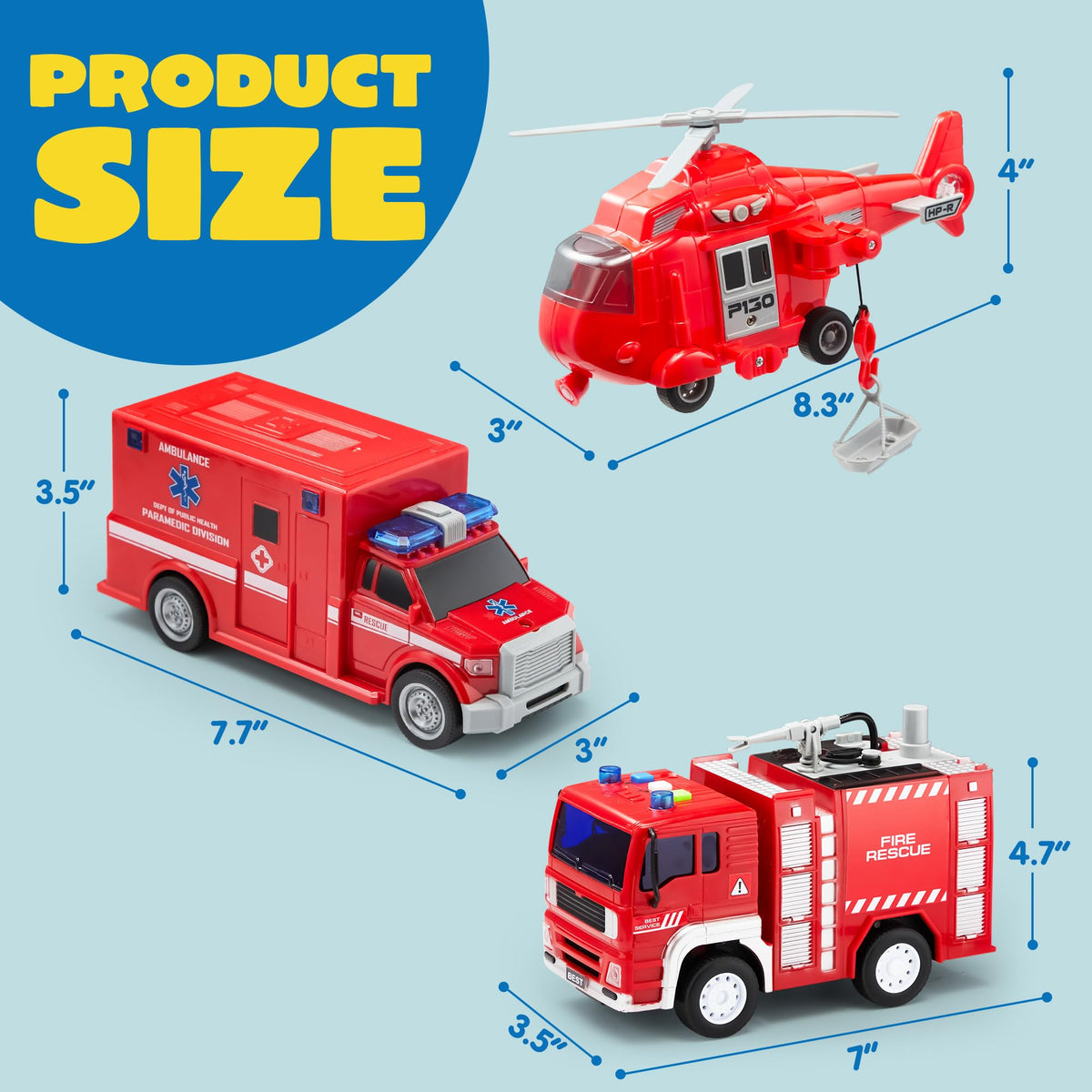 JOYIN helicopter with hangar image hints at imaginative air rescue scenes.