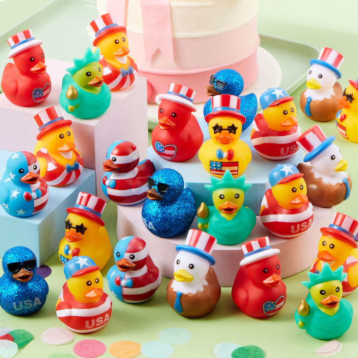 JOYIN versatile ducks double as prizes, decor, or bath time companions.