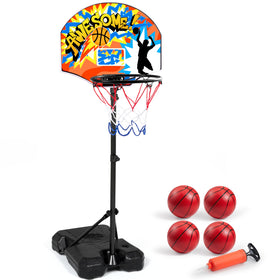 JOYIN indoor kids basketball hoop stand ready for quick indoor play