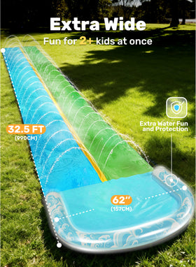 JOYIN two inflatable boards included for versatile play on hot days.