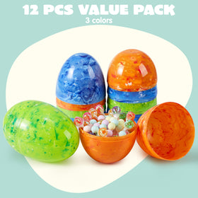 JOYIN jumbo fillable egg with easy-open lid for surprises.