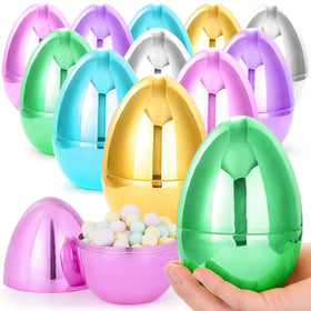 JOYIN jumbo metallic egg 6-inch display for eye-catching Easter decor