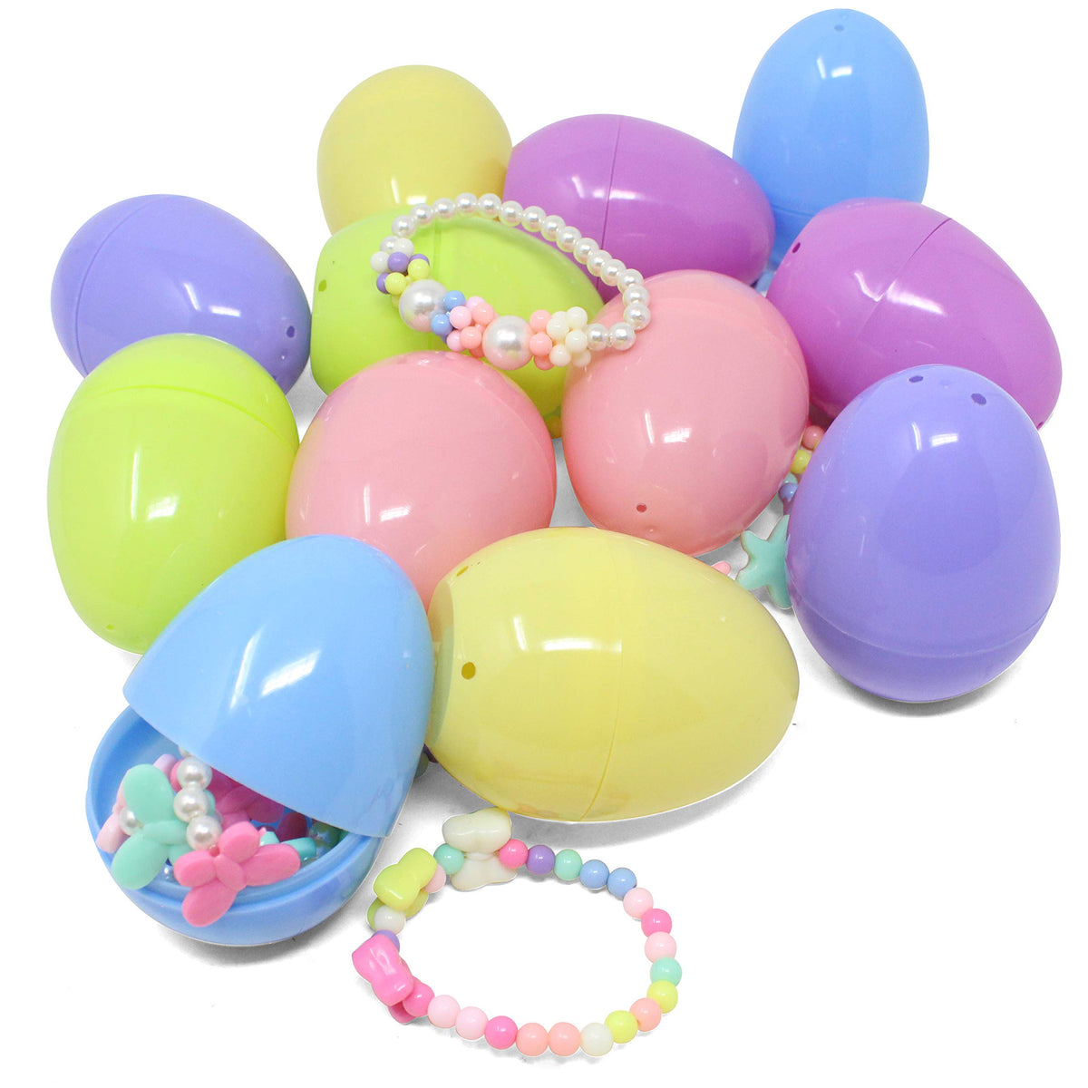 JOYIN kids selecting eggs during Easter egg hunt