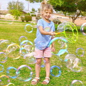 JOYIN kids outdoor bubble station for family play outdoors