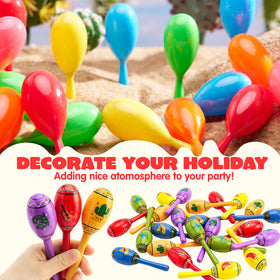 JOYIN kids using maracas at a party for energetic, interactive musical play.